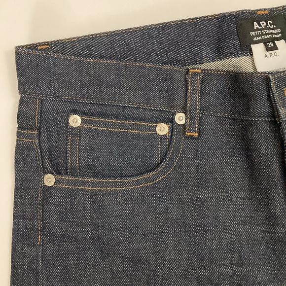 A.P.C. Selvedge Denim Jeans, Men’s, Blue, Size 29 - Picture 3 of 8